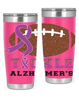 alzheimers awareness style 112#- alzheimers- Tumbler