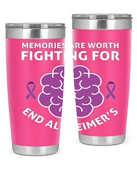 alzheimers awareness style 34#- alzheimers- Tumbler