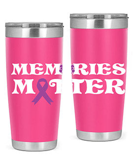 alzheimers awareness style 52#- alzheimers- Tumbler