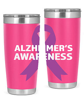 alzheimers awareness style 78#- alzheimers- Tumbler