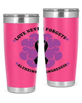 alzheimers awareness style 95#- alzheimers- Tumbler