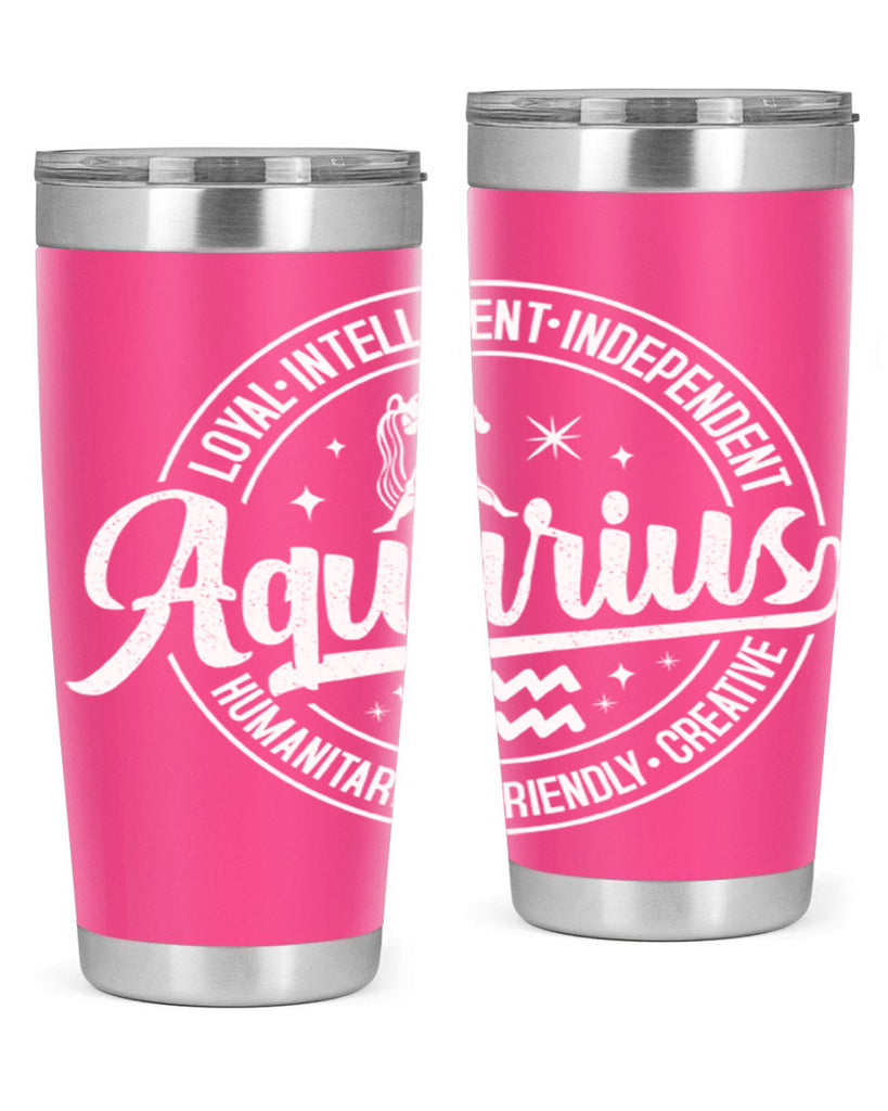 aquarius 77#- zodiac- Tumbler