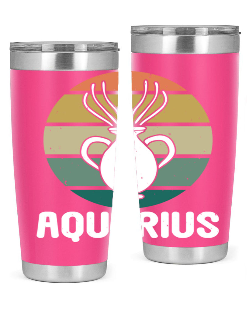 aquarius 78#- zodiac- Tumbler