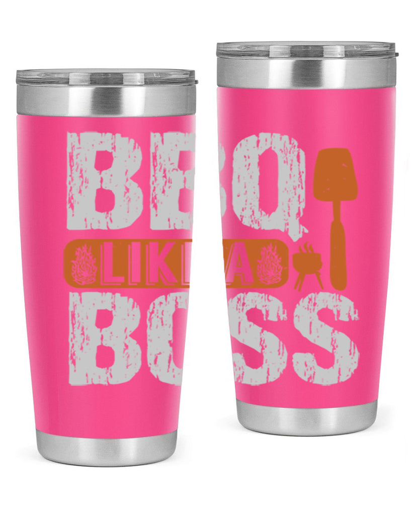 bbq like a boss 6#- bbq- Tumbler