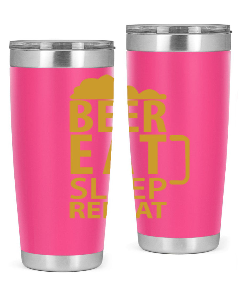 beer eat sleep 109#- beer- Tumbler