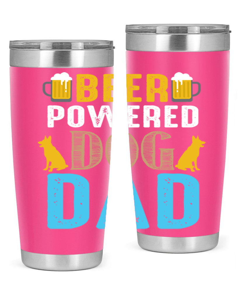 beer power dog dad 145#- beer- Tumbler