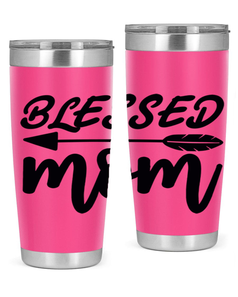 blessed mom 270#- mom- Tumbler