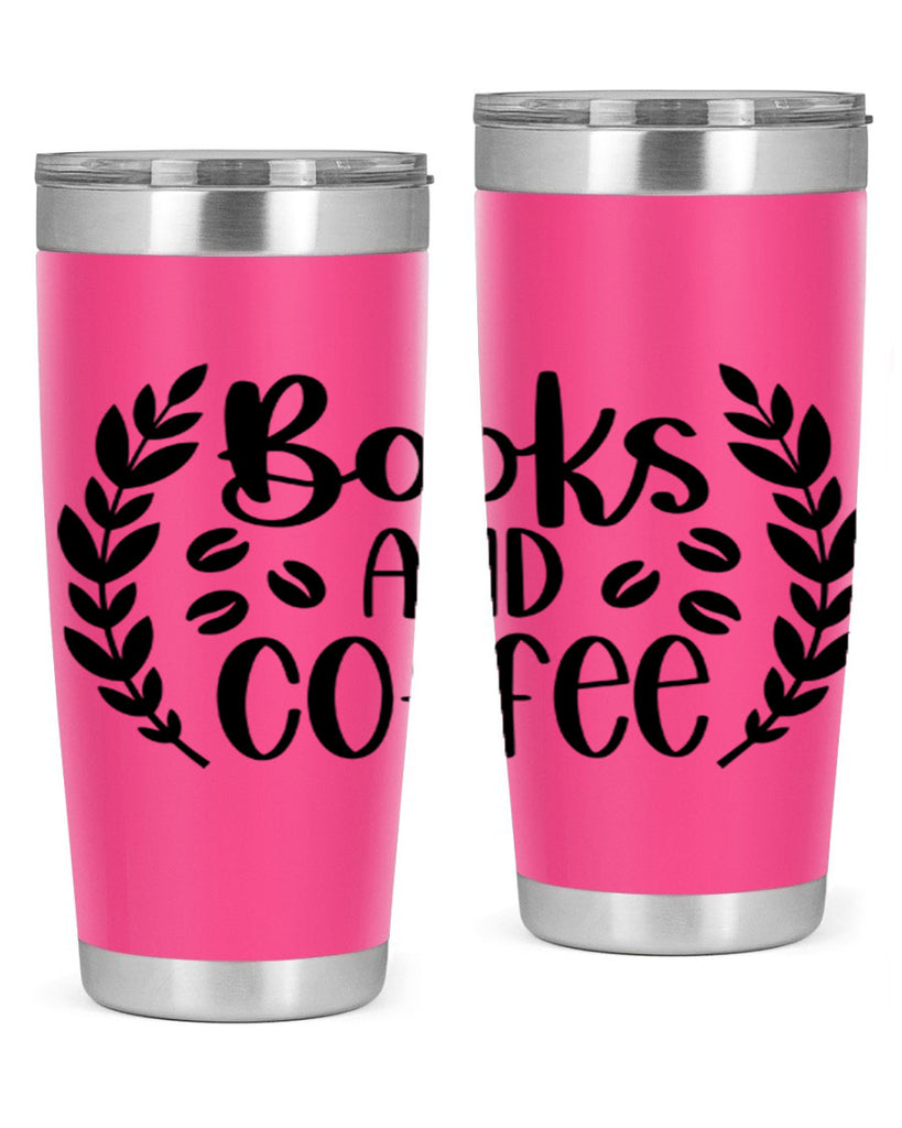 books and coffee 47#- reading- Tumbler