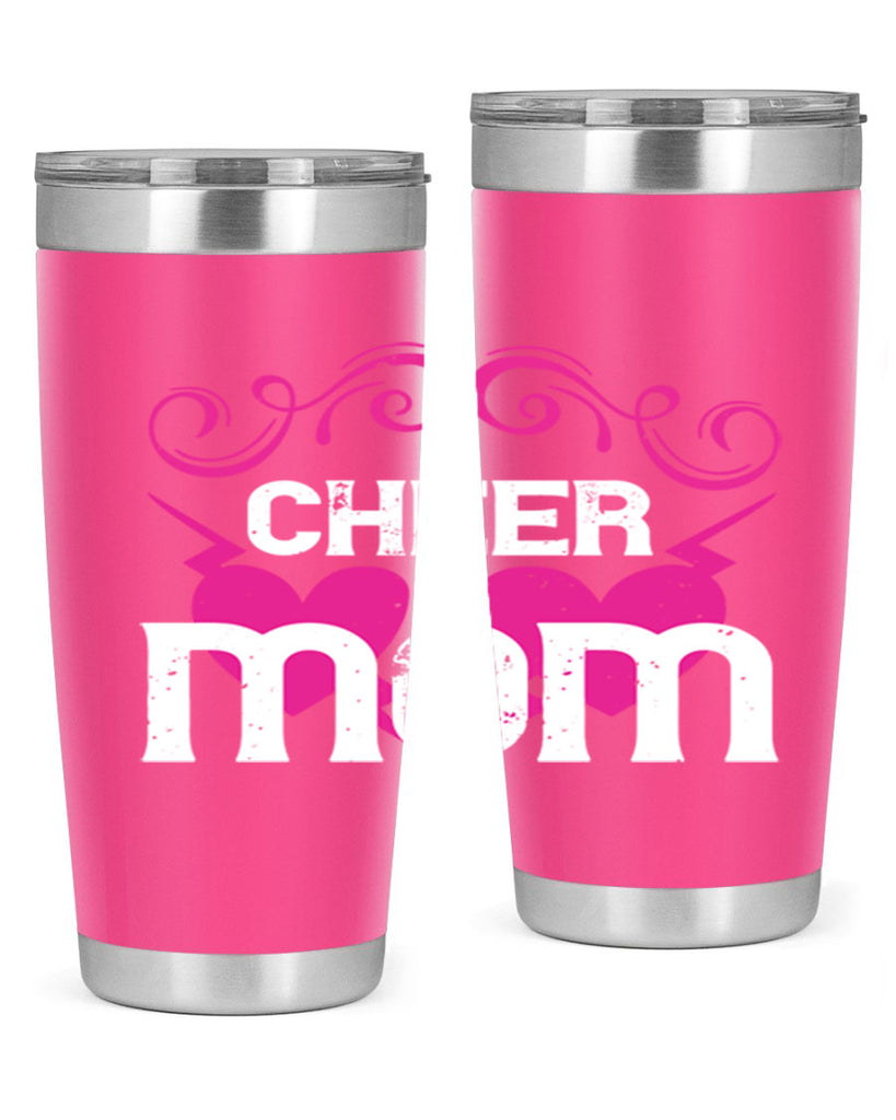 cheer mom 194#- mom- Tumbler