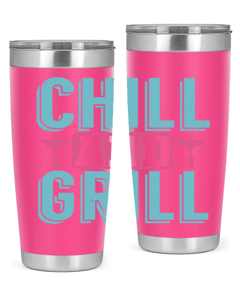 chill and grill 49#- bbq- Tumbler