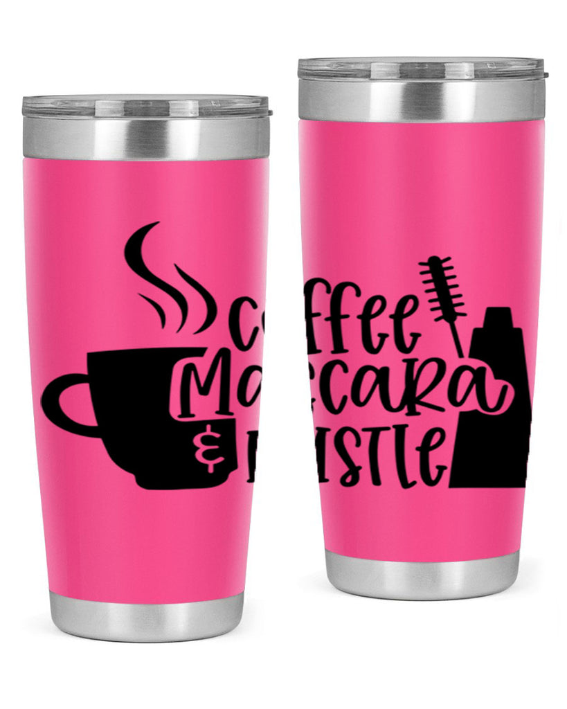 coffee mascara hustle 145#- coffee- Tumbler