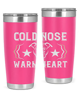 cold nose warm heart Style 48#- dog- Tumbler