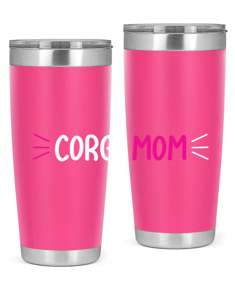 corgi mom 192#- mom- Tumbler