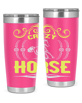 crazy horse Style 9#- horse- Tumbler