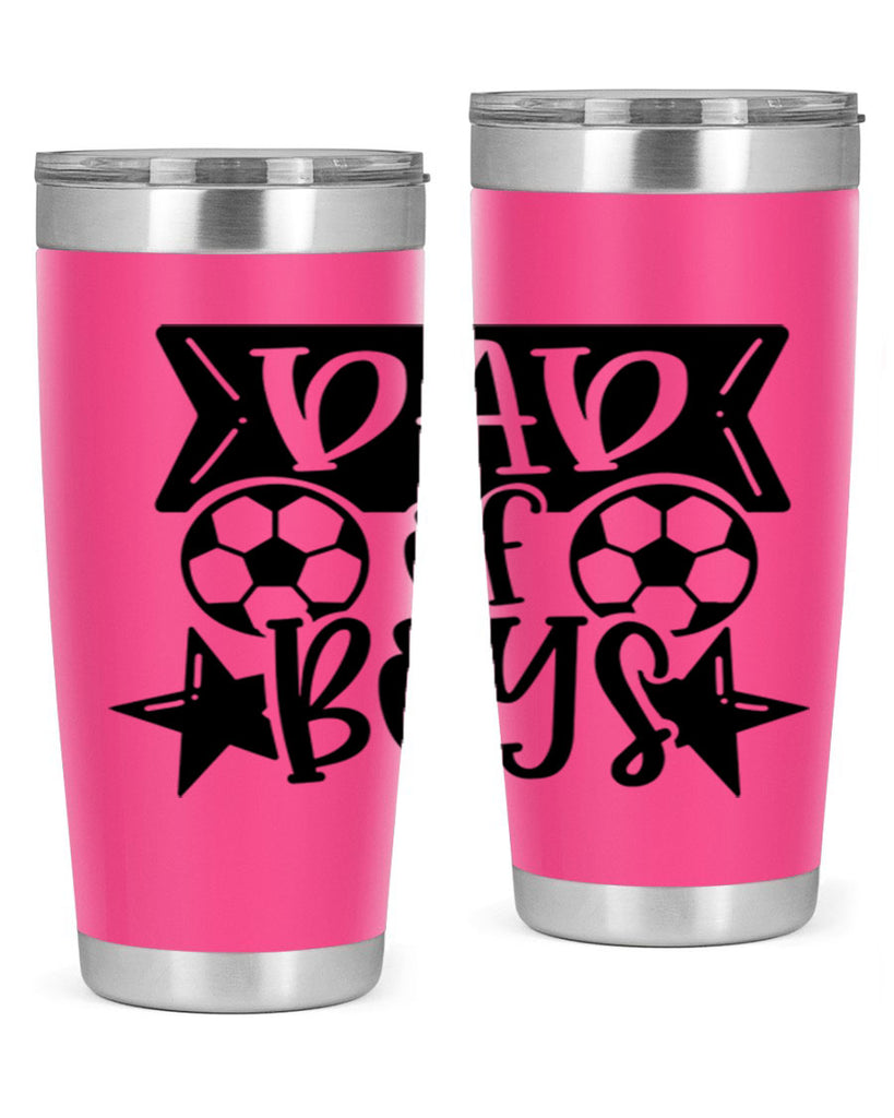dad of boy 61#- fathers day- Tumbler