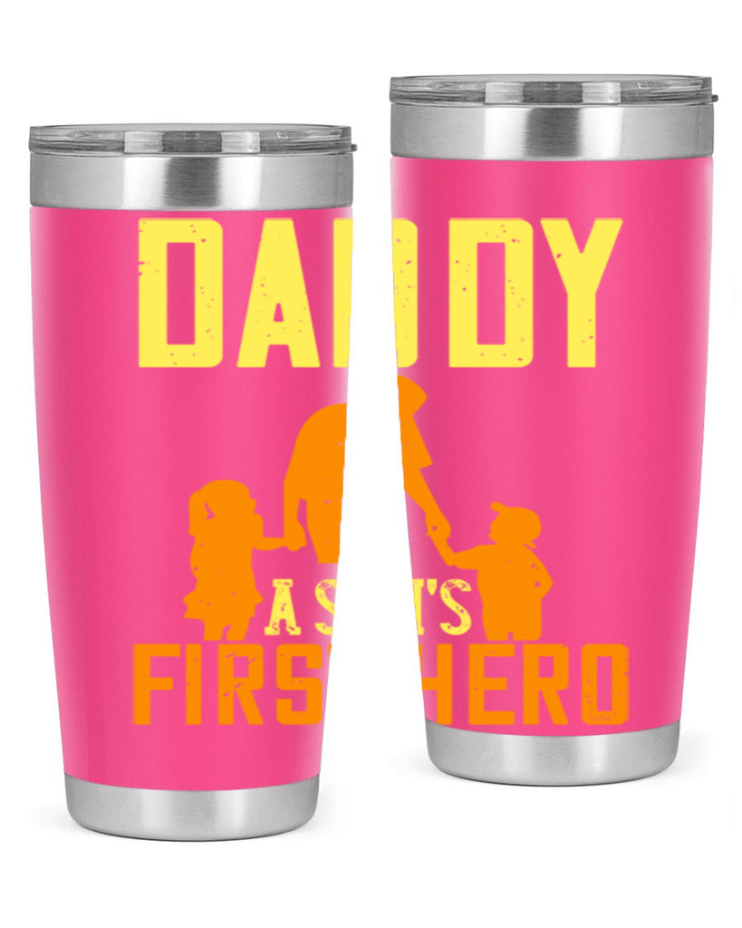 daddy a sons first hero 249#- fathers day- Tumbler