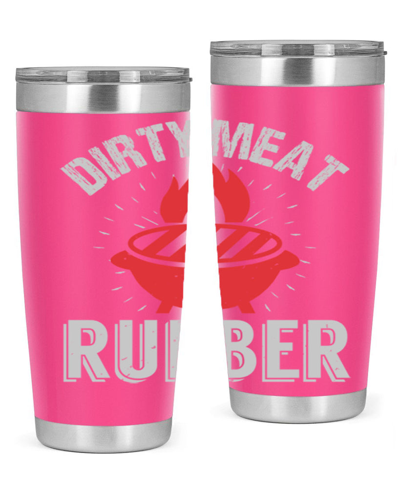 dirty meat rubber 46#- bbq- Tumbler