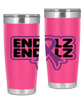 end alz 135#- alzheimers- Tumbler