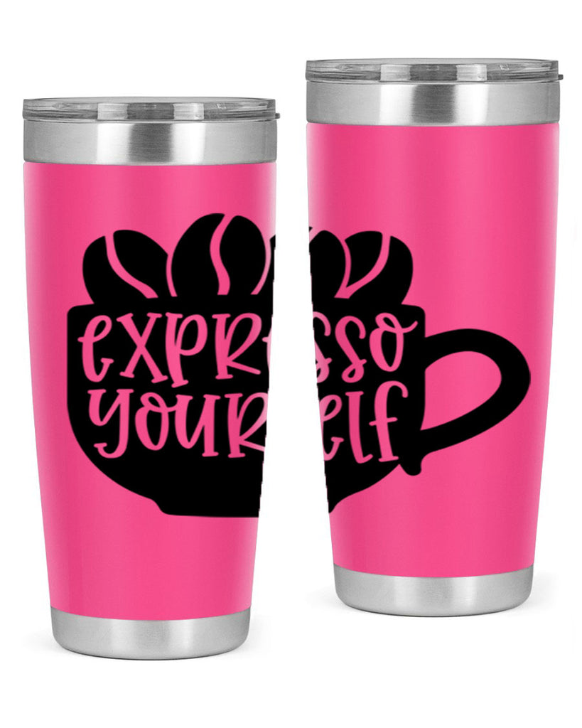 expresso yourself 56#- wine- Tumbler