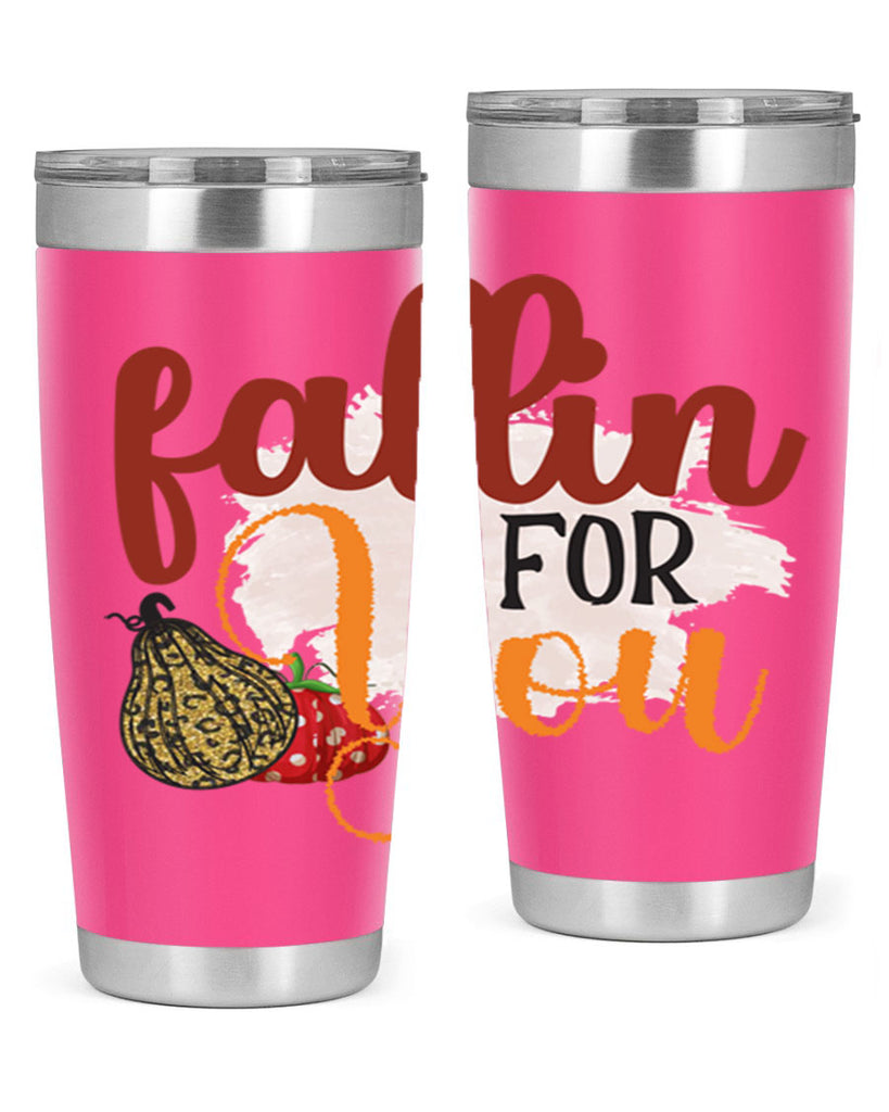 fallin for you 167#- fall- Tumbler