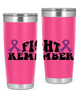 fight to remember 144#- alzheimers- Tumbler