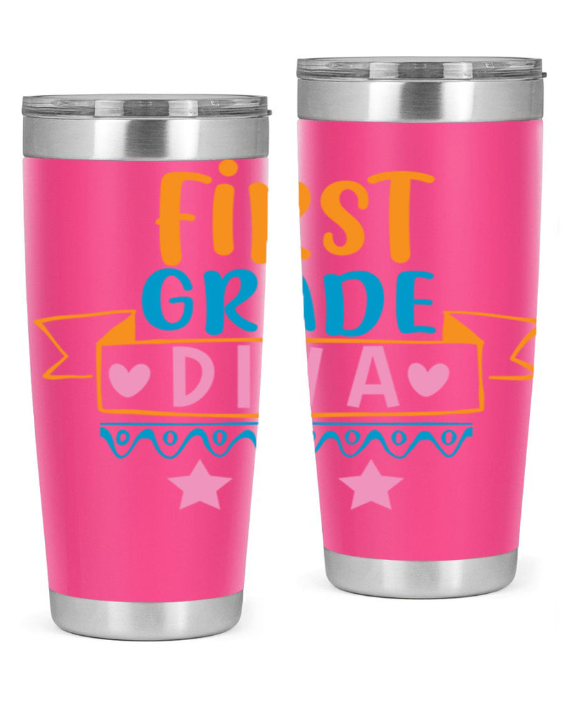 first grade diva 23#- 1st grade- Tumbler