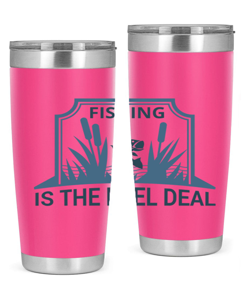 fishing is the real deal 138#- fishing- Tumbler