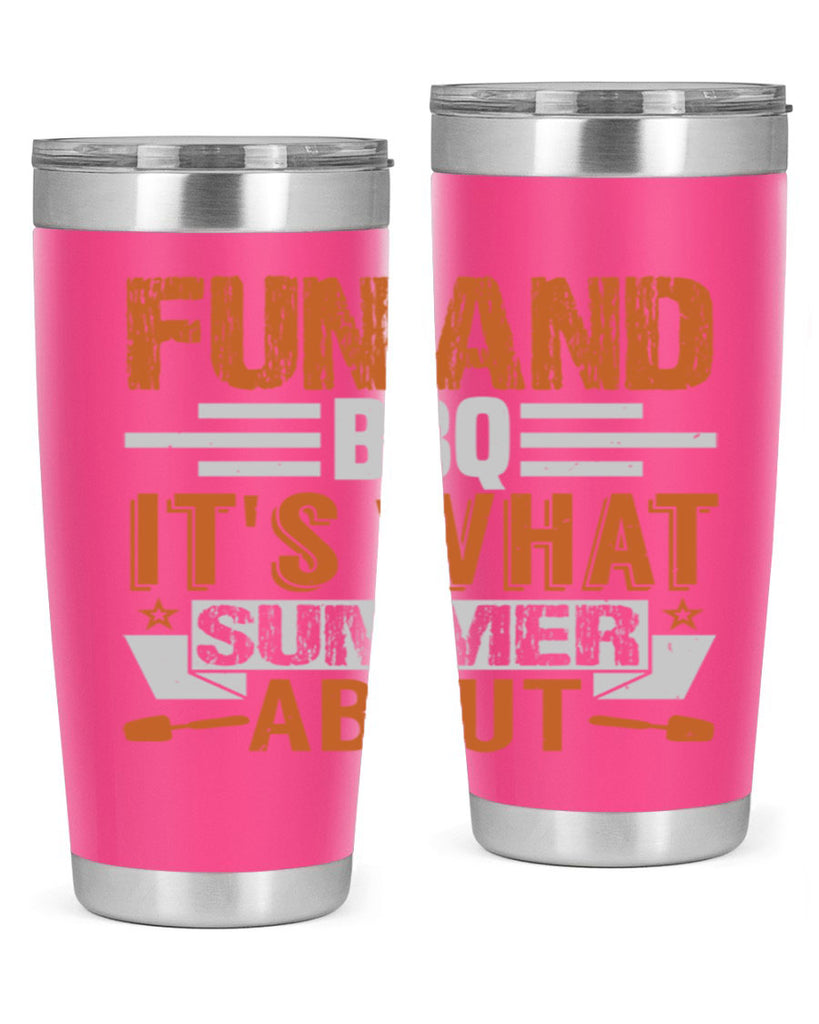 fun and bbq 44#- bbq- Tumbler