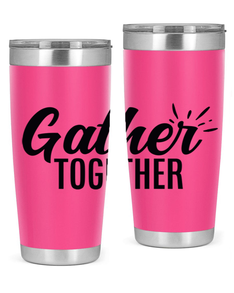 gather together 60#- thanksgiving- Tumbler