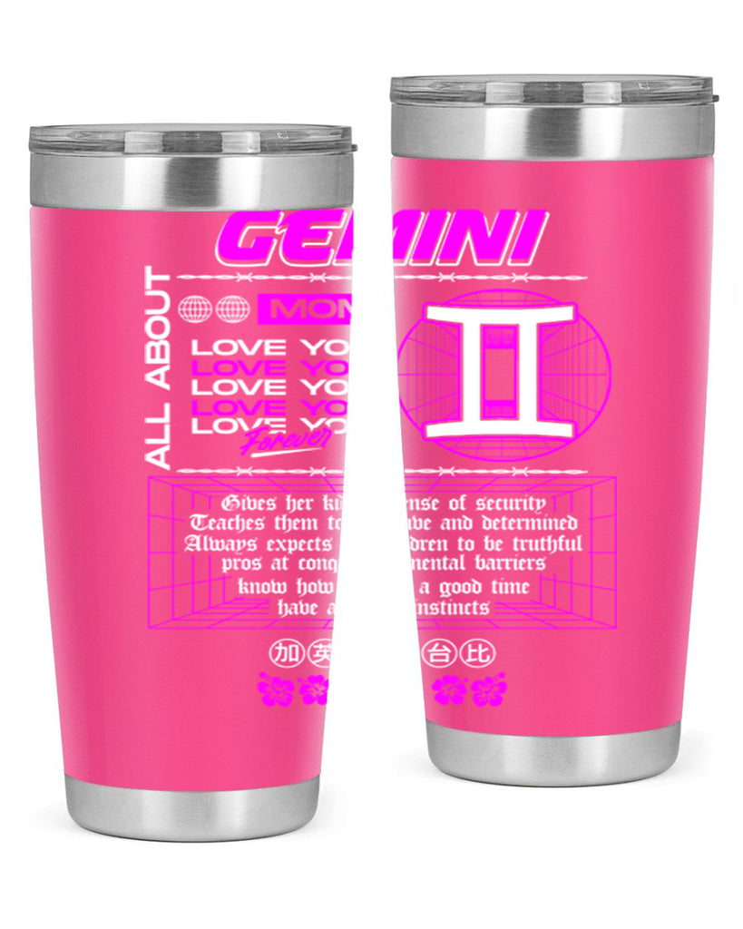 gemini 244#- zodiac- Tumbler