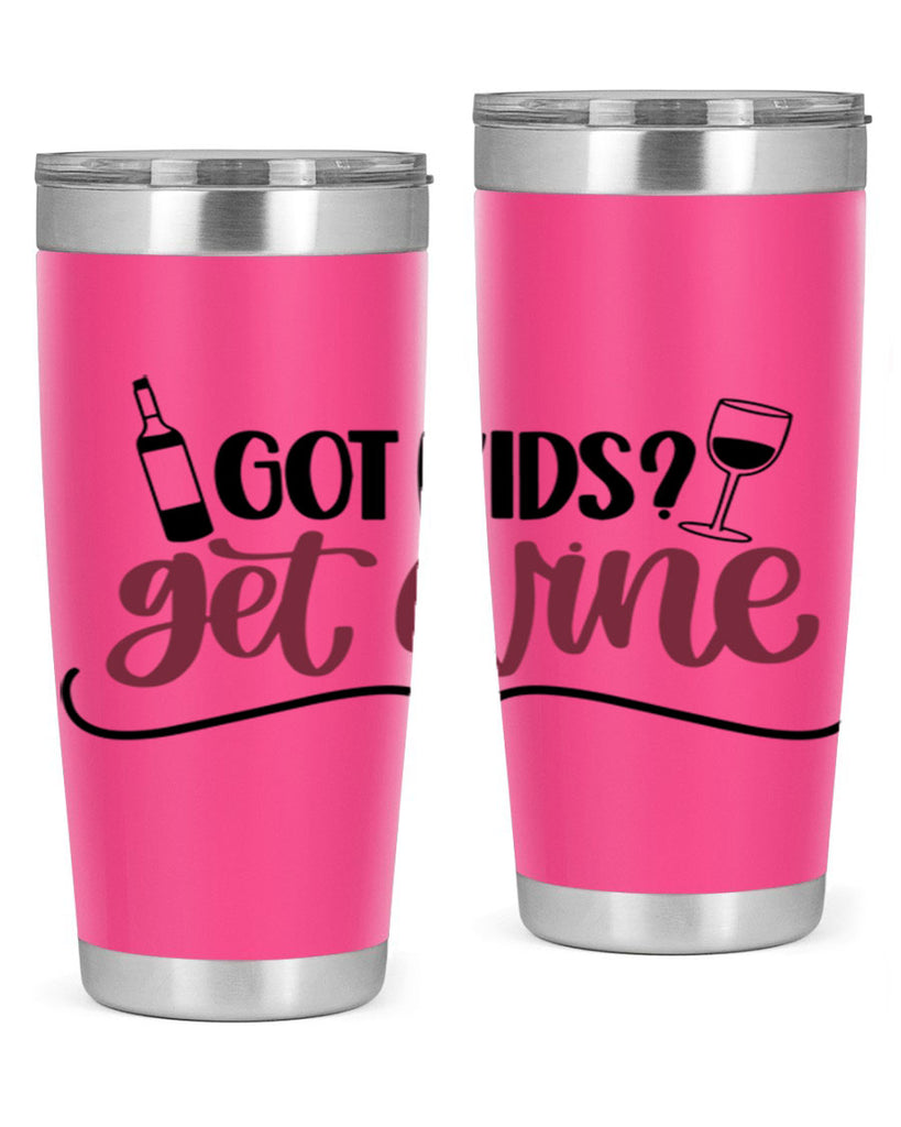 got kids get wine 53#- wine- Tumbler