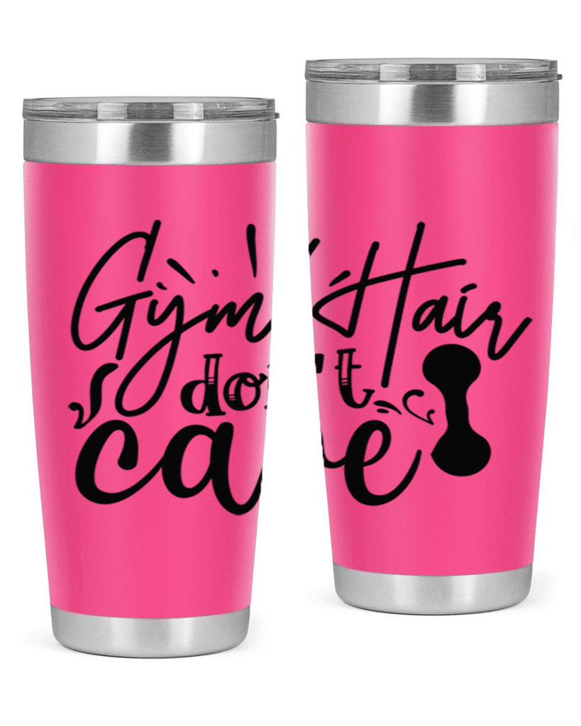 gym hair dont care 43#- gym- Tumbler