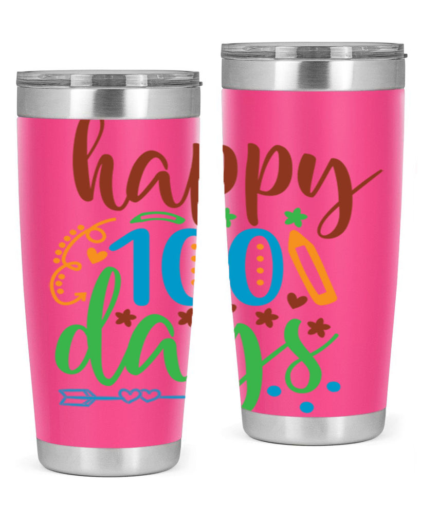 happy 100 days 10#- 100 days of school- Tumbler