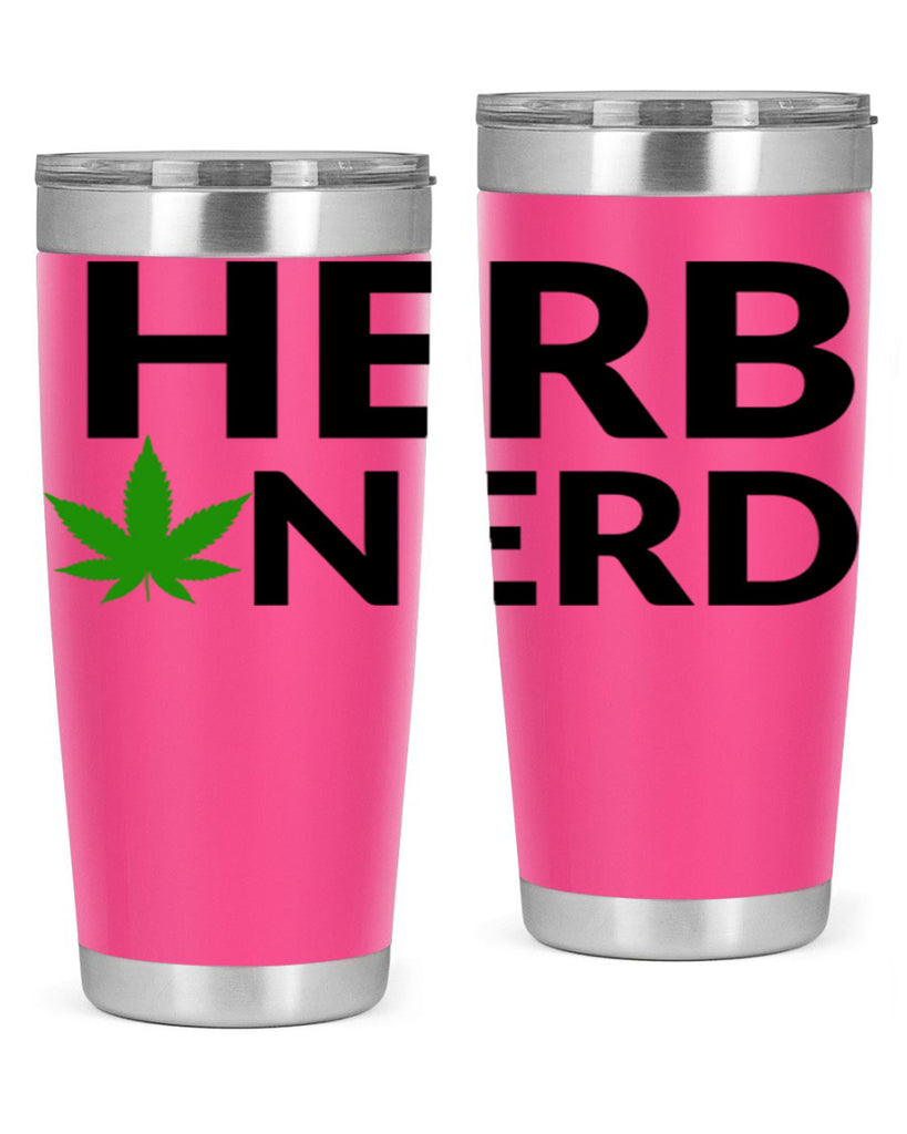 herb nerd 108#- marijuana- Tumbler