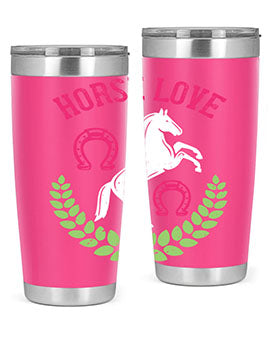 horse love Style 50#- horse- Tumbler