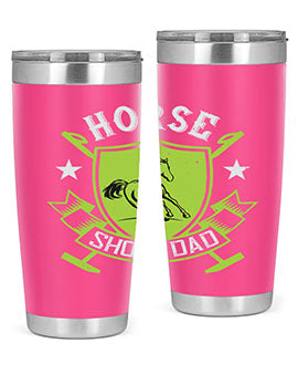 horse show dad Style 48#- horse- Tumbler