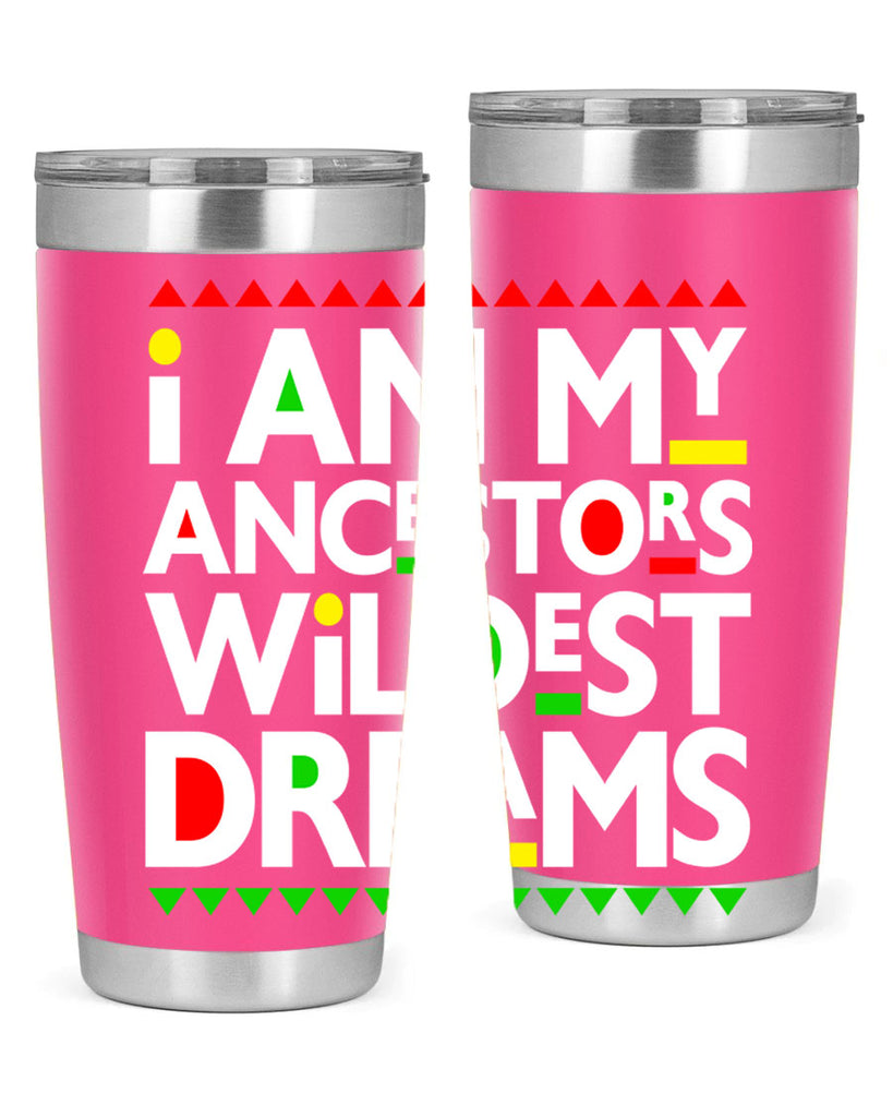 i am my  ancestors wildest dreams 115#- black words phrases- Cotton Tank