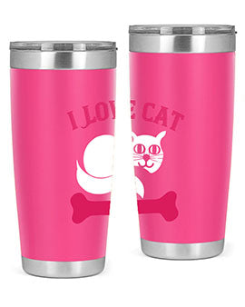 i love cat Style 55#- cat- Tumbler