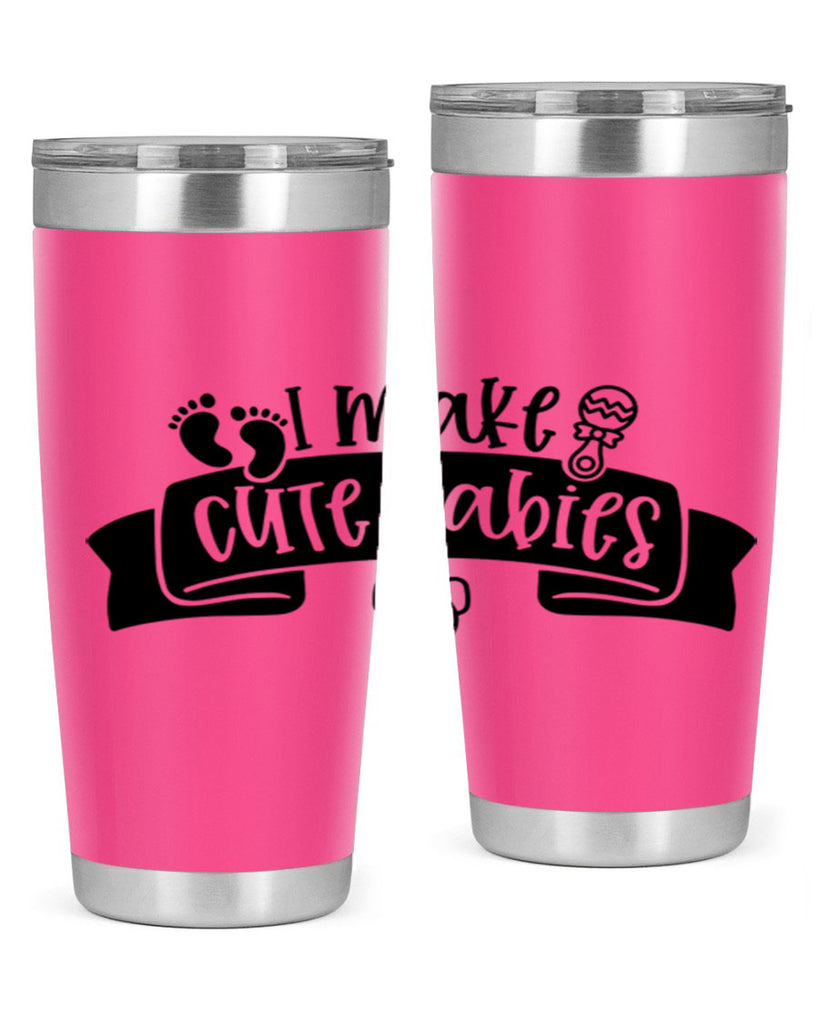 i make cute babies 38#- fathers day- Tumbler