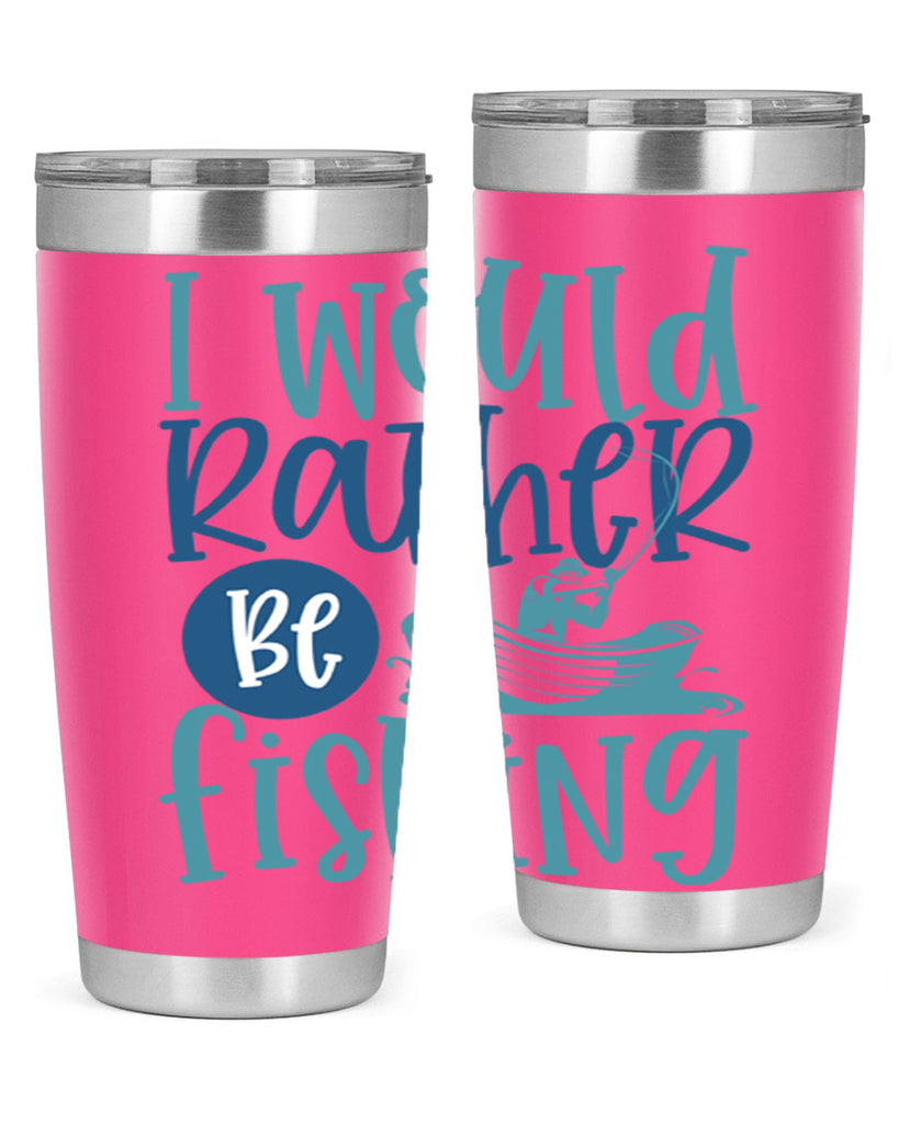 i would rather be fishing 211#- fishing- Tumbler