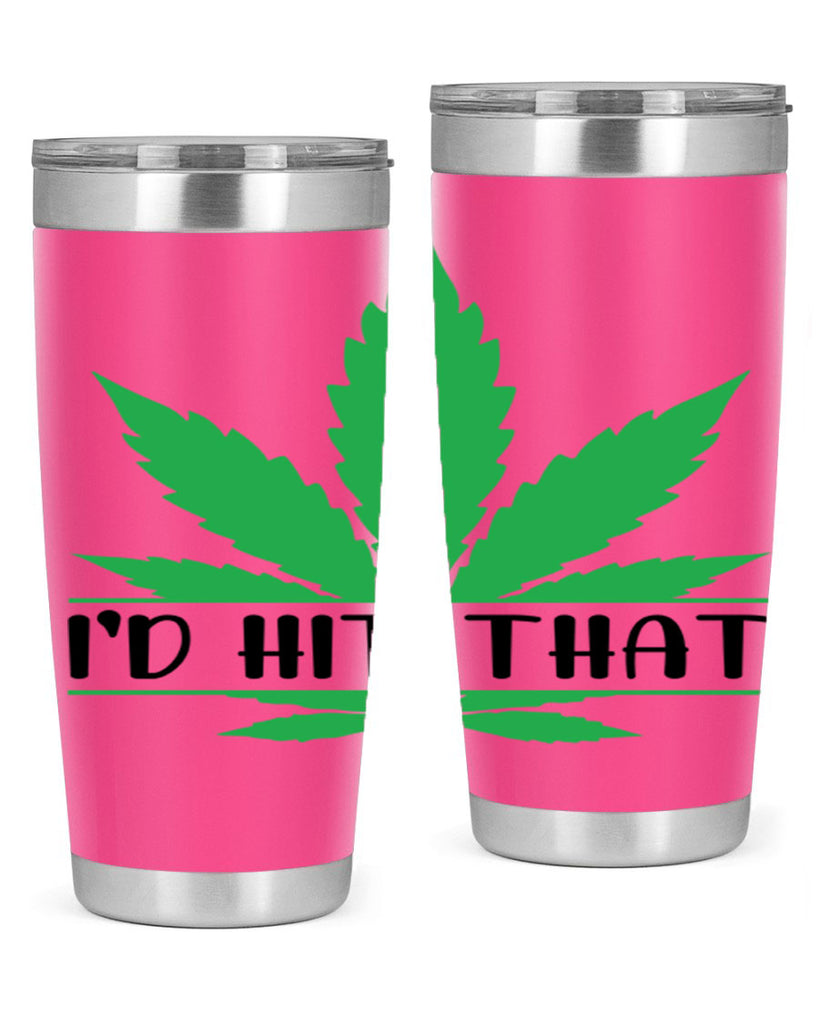 id hit that weed 143#- marijuana- Tumbler