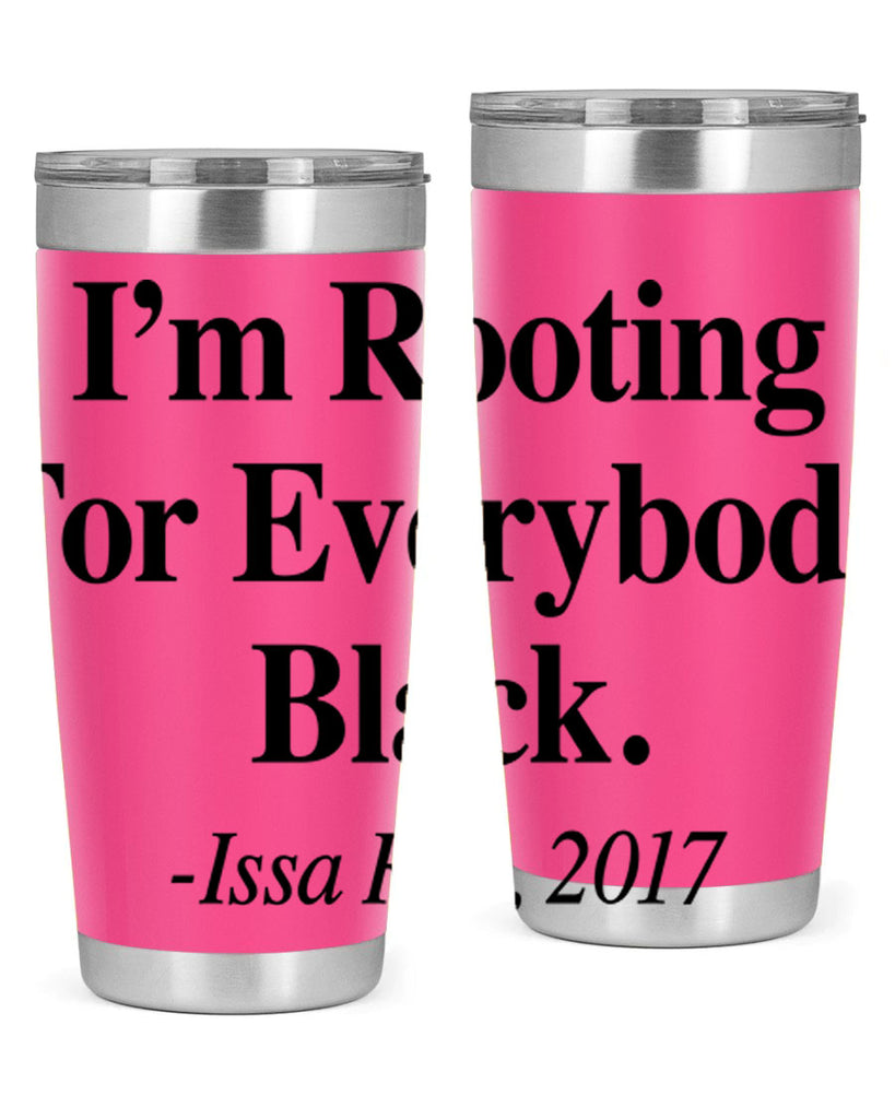 im  rooting for everybody black  109#- black words phrases- Cotton Tank