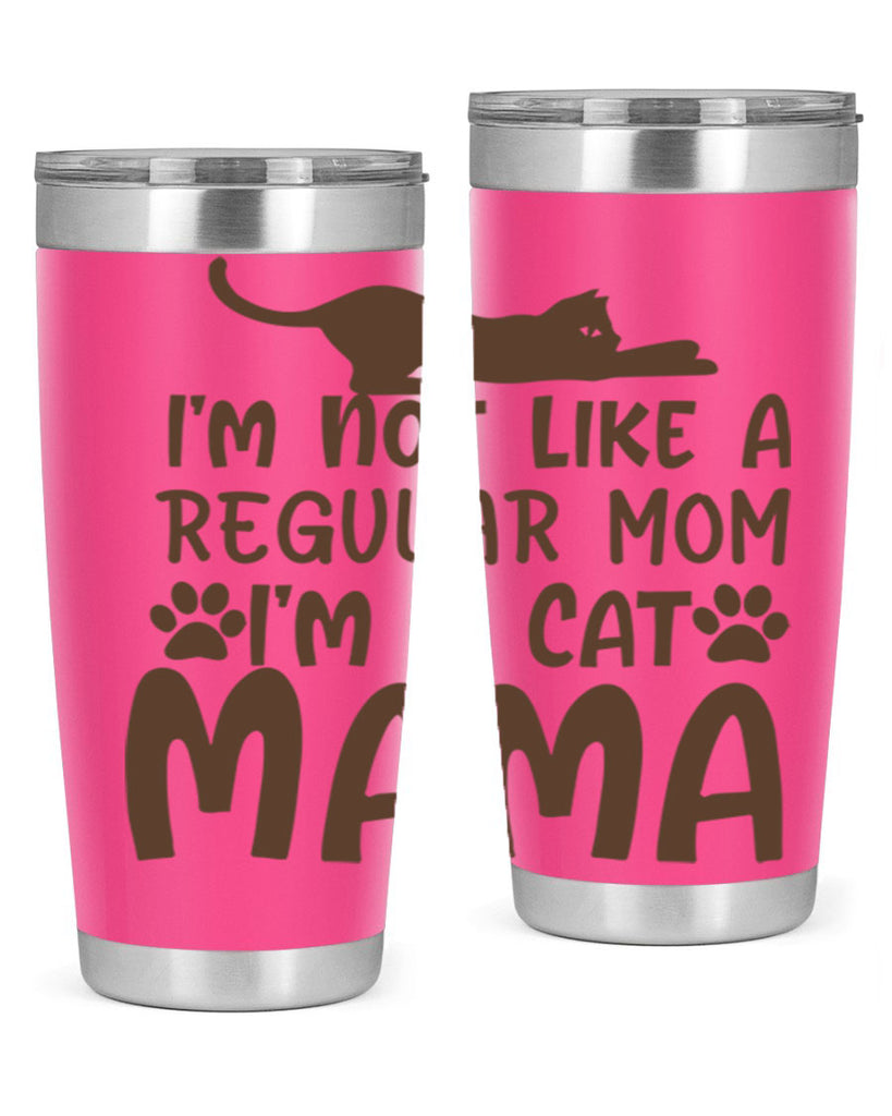 im not like a regular mom im a cat mama 256#- mom- Tumbler