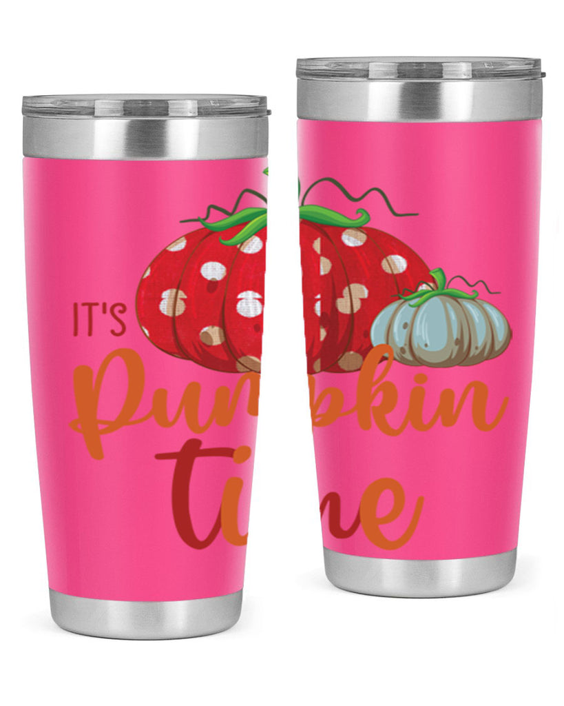 it s pumpkin time 368#- fall- Tumbler