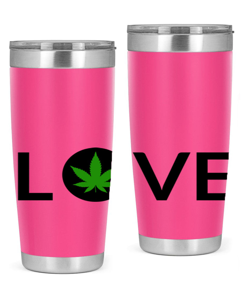 love cannabis 189#- marijuana- Tumbler