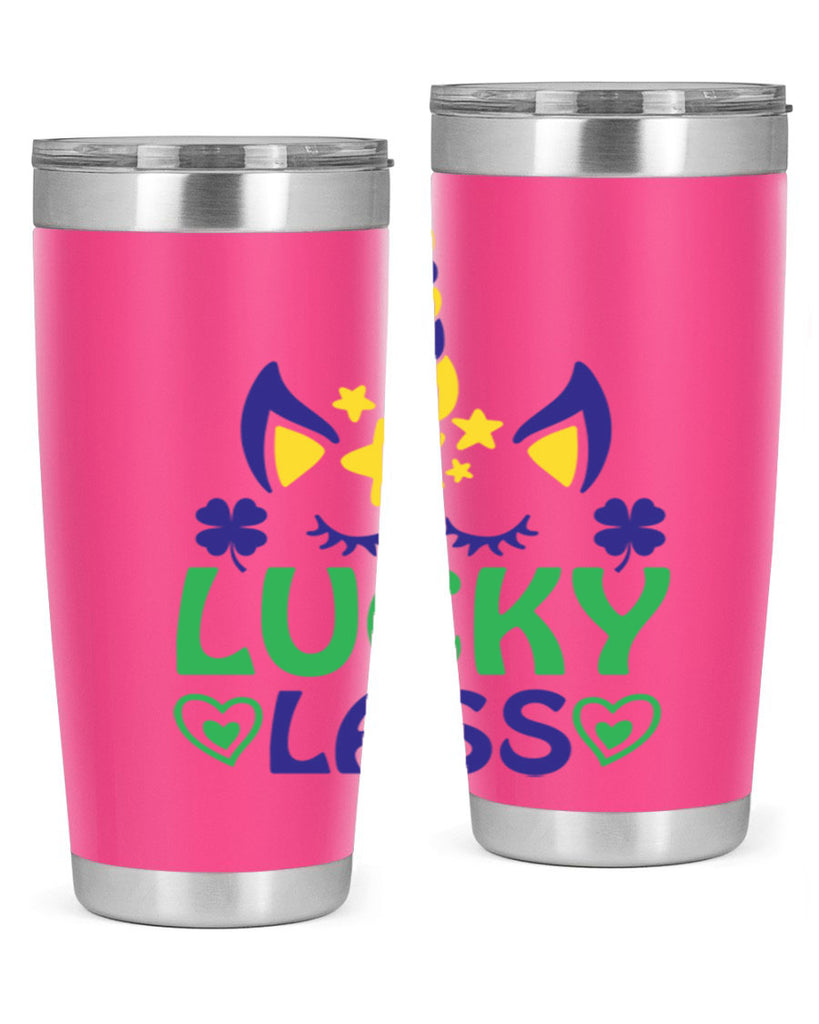 lucy lass 11#- mardi gras- Tumbler