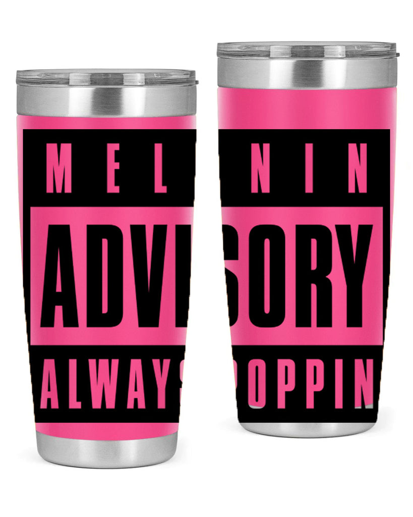 melanin advisory 80#- black words phrases- Cotton Tank