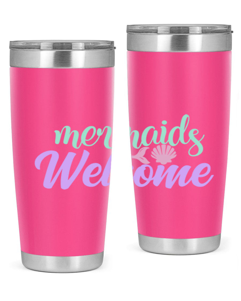 mermaids welcome 6#- mermaid- Tumbler