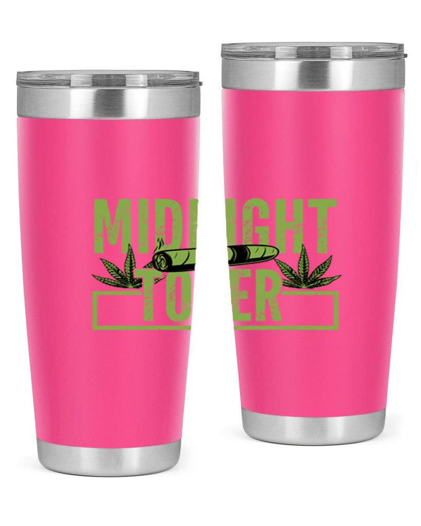 midnight toker 211#- marijuana- Tumbler