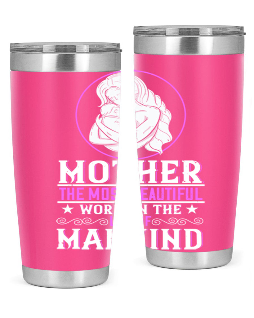 mother the most beautiful word on the lips of mankind 102#- mom- Tumbler